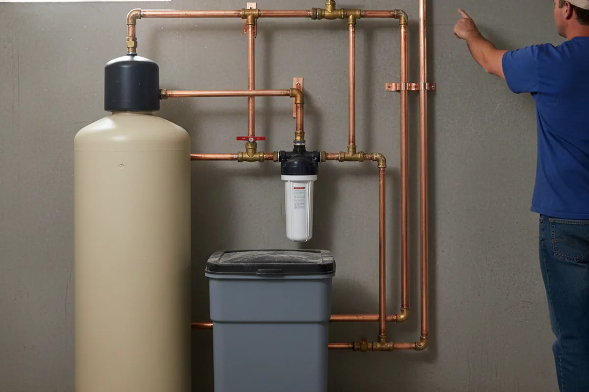Whole-house water treatment system installed in Buckholts